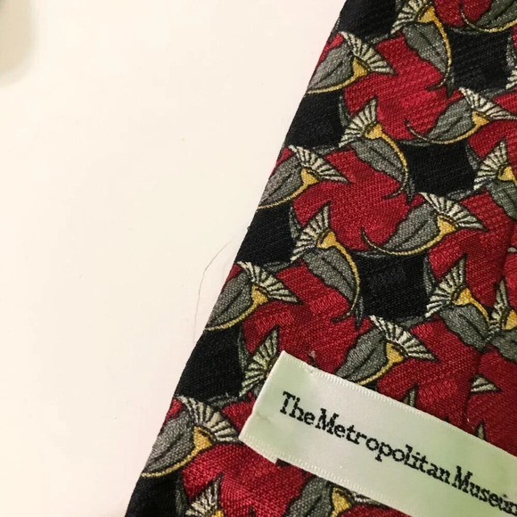 Metropolitan Museum of  Art Mens Tie Silk - Picture 10 of 10
